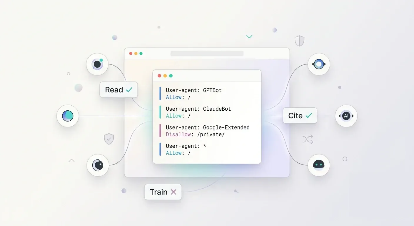 Read, cite, train: decide what AI does with your content