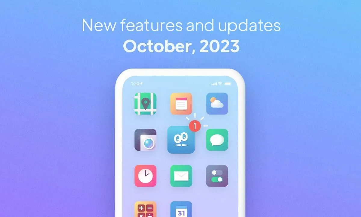 What's new at GoodBarber? October 2023