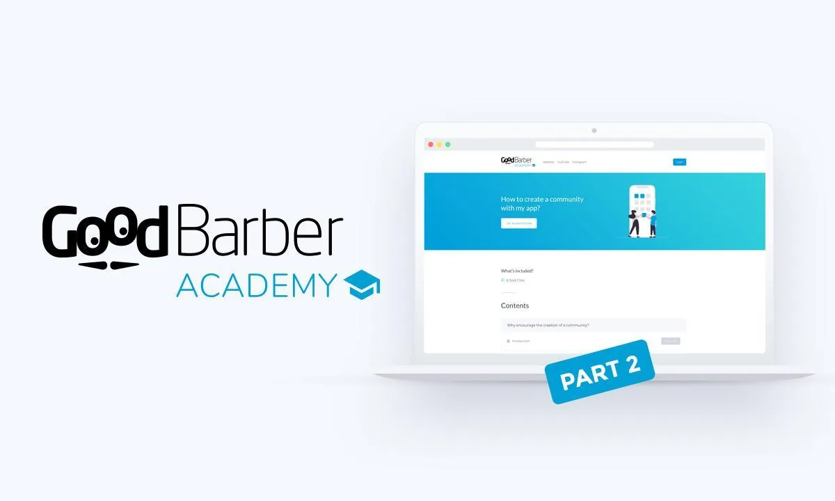 GoodBarber Academy: Courses for Classic App now available